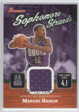 2003-04 Bowman - Sophomore Strands Relics #SOS-MH - Marcus Haislip