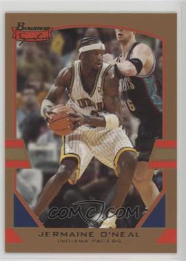 2003-04 Bowman Signature - [Base] - Gold #15 - Jermaine O'Neal /99