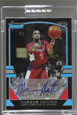 2003-04 Bowman Signature - [Base] #110 - Marcus Hatten /1250 [Uncirculated]