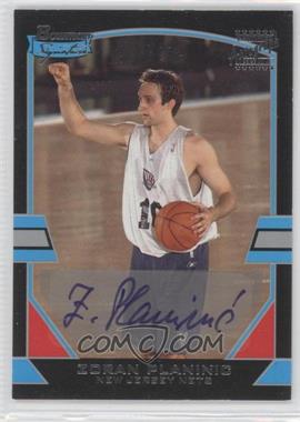 2003-04 Bowman Signature - [Base] #72 - Zoran Planinic /1250