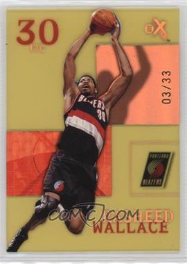 2003-04 E-X - [Base] - Essential Credentials Future #70 - Rasheed Wallace /33