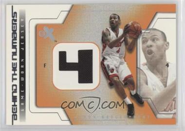 2003-04 E-X - Behind The Numbers - Game Used #CB-BTNGU - Caron Butler
