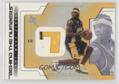 2003-04 E-X - Behind The Numbers - Game Used #JO-BTNGU - Jermaine O'Neal