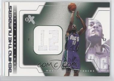 2003-04 E-X - Behind The Numbers - Game Used #MH-BTNGU - Marcus Haislip