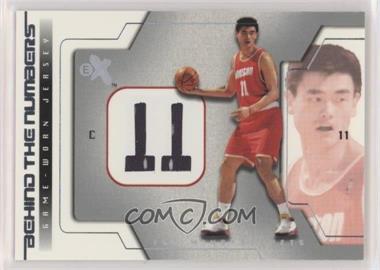 2003-04 E-X - Behind The Numbers - Game Used #YM-BTNGU - Yao Ming