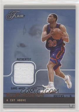 2003-04 Flair - A Cut Above #ACA-AH - Allan Houston /500