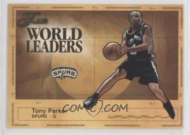 2003-04 Flair - World Leaders #13 WL - Tony Parker