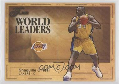 2003-04 Flair - World Leaders #4 WL - Shaquille O'Neal