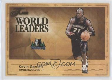 2003-04 Flair - World Leaders #9 WL - Kevin Garnett