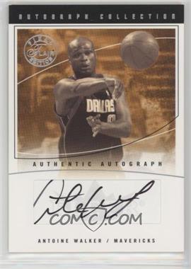 2003-04 Flair Final Edition - Autograph Collection - Fleer #AC-AW - Antoine Walker /100