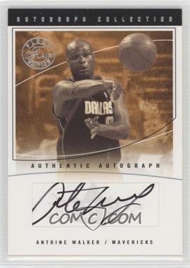 2003-04 Flair Final Edition - Autograph Collection - Fleer #AC-AW - Antoine Walker /100