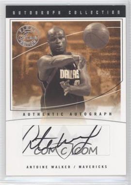 2003-04 Flair Final Edition - Autograph Collection - Fleer #AC-AW - Antoine Walker /100