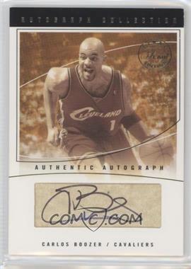 2003-04 Flair Final Edition - Autograph Collection - Parchment #AC-CAB - Carlos Boozer /25 [Noted]