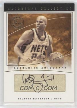 2003-04 Flair Final Edition - Autograph Collection - Parchment #AC-RJ - Richard Jefferson /25