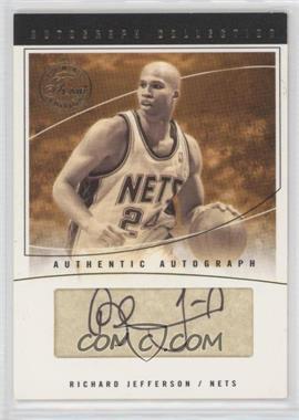 2003-04 Flair Final Edition - Autograph Collection - Parchment #AC-RJ - Richard Jefferson /25