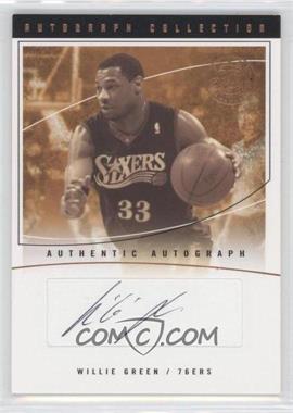 2003-04 Flair Final Edition - Autograph Collection #AC-WG - Willie Green /200