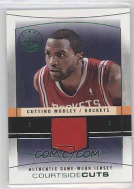 2003-04 Flair Final Edition - Courtside Cuts Jerseys - Green #CC-CM - Cuttino Mobley