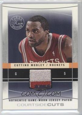 2003-04 Flair Final Edition - Courtside Cuts Jerseys - Silver Patch #CC-CM - Cuttino Mobley /50