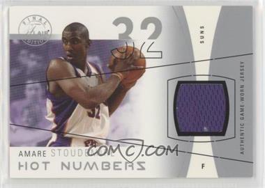 2003-04 Flair Final Edition - Hot Numbers Jerseys - Pewter #HN-AS - Amar'e Stoudemire /125