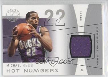 2003-04 Flair Final Edition - Hot Numbers Jerseys - Pewter #HN-MR - Michael Redd /125