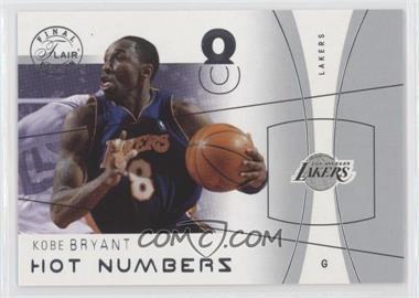 2003-04 Flair Final Edition - Hot Numbers #33 HN - Kobe Bryant /500