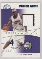 Chris Webber #/250