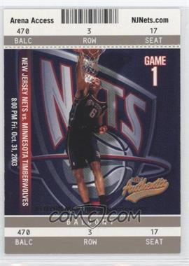 2003-04 Fleer Authentix - [Base] - Balcony #100 - Kenyon Martin /250