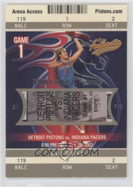 2003-04 Fleer Authentix - [Base] - Balcony #119 - Darko Milicic /250