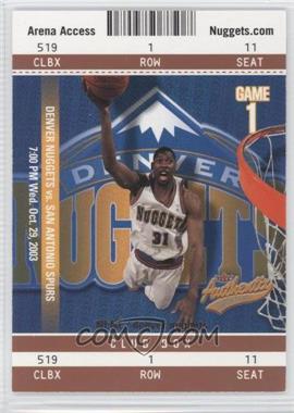 2003-04 Fleer Authentix - [Base] - Club Box #35 - Nene /100