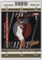 Rasheed Wallace [EX to NM] #/25