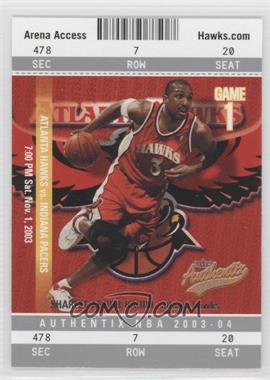 2003-04 Fleer Authentix - [Base] #18 - Shareef Abdur-Rahim