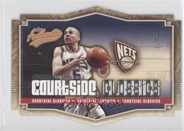 2003-04 Fleer Authentix - Courtside Classics #9 CC - Jason Kidd