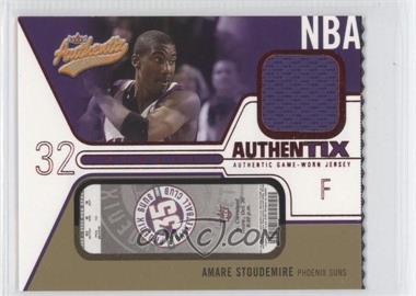 2003-04 Fleer Authentix - Jersey Authentix - Ripped #JA-AS - Amar'e Stoudemire