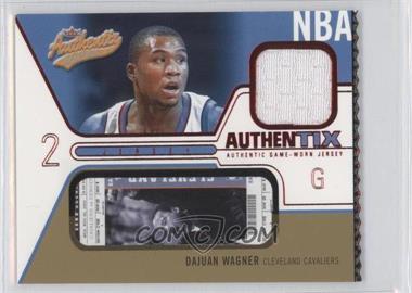 2003-04 Fleer Authentix - Jersey Authentix - Ripped #JA-DW - Dajuan Wagner