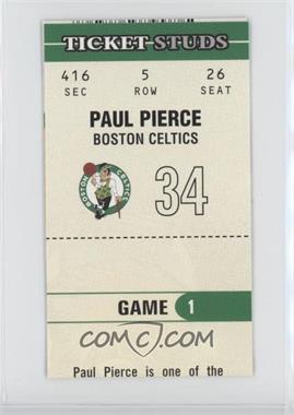 2003-04 Fleer Authentix - Ticket Studs #11 TS - Paul Pierce