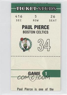 2003-04 Fleer Authentix - Ticket Studs #11 TS - Paul Pierce