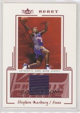 2003-04 Fleer Avant - Materials #AGW/SM - Stephon Marbury