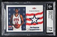 Tim Duncan [BGS 7.5 NEAR MINT+] #/500