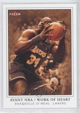 2003-04 Fleer Avant - Work of Heart #11WH - Shaquille O'Neal /299