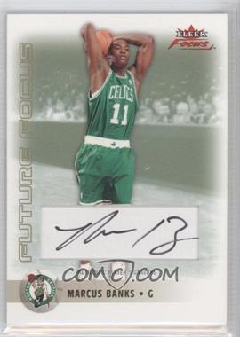 2003-04 Fleer Focus - Anniversary Gold Autographs #AGA-MB2 - Marcus Banks /50