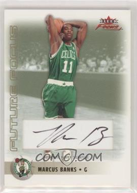 2003-04 Fleer Focus - Anniversary Gold Autographs #AGA-MB2 - Marcus Banks /50