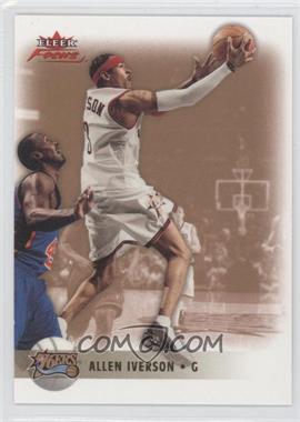 2003-04 Fleer Focus - [Base] - Gold Anniversary Missing Serial Number #3 - Allen Iverson