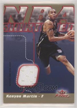 2003-04 Fleer Focus - NBA Shirtified Jerseys - Gold #NS-KM.2 - Kenyon Martin /150
