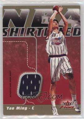 2003-04 Fleer Focus - NBA Shirtified Jerseys - Gold #NS-YM - Yao Ming /150