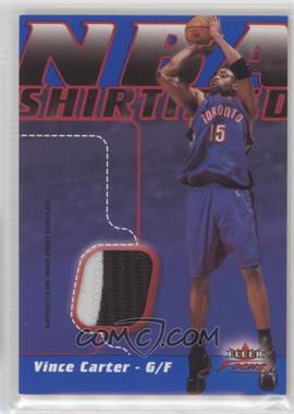 2003-04 Fleer Focus - NBA Shirtified Jerseys - Nameplate #NSNP-VC - Vince Carter /50