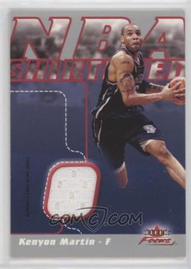 2003-04 Fleer Focus - NBA Shirtified Jerseys - Silver #NS-KM.2 - Kenyon Martin /75