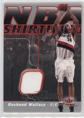 2003-04 Fleer Focus - NBA Shirtified Jerseys - Silver #NS-RW - Rasheed Wallace /75 [EX to NM]