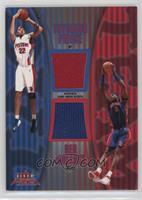 Tayshaun Prince, Ben Wallace #/250