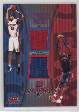 2003-04 Fleer Focus - Tag Team - Jersey #TT-TP/BW - Tayshaun Prince, Ben Wallace /250