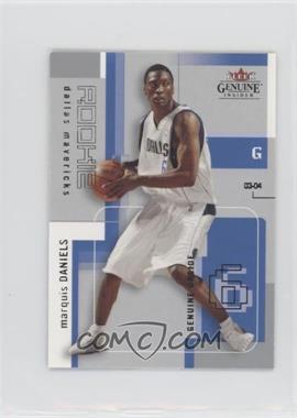 2003-04 Fleer Genuine Insider - [Base] - Reflections #133 - Marquis Daniels /148